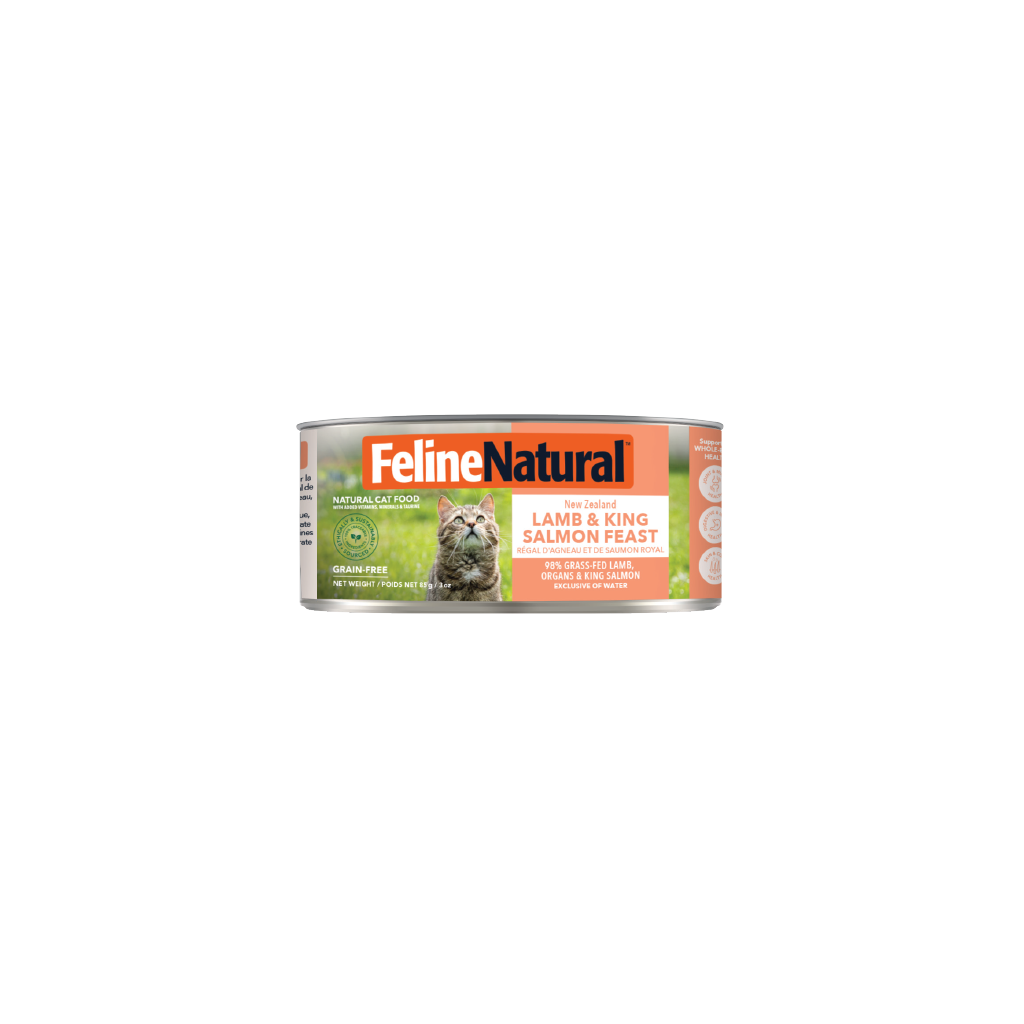 Lamb & King Salmon Feast Canned Cat Food