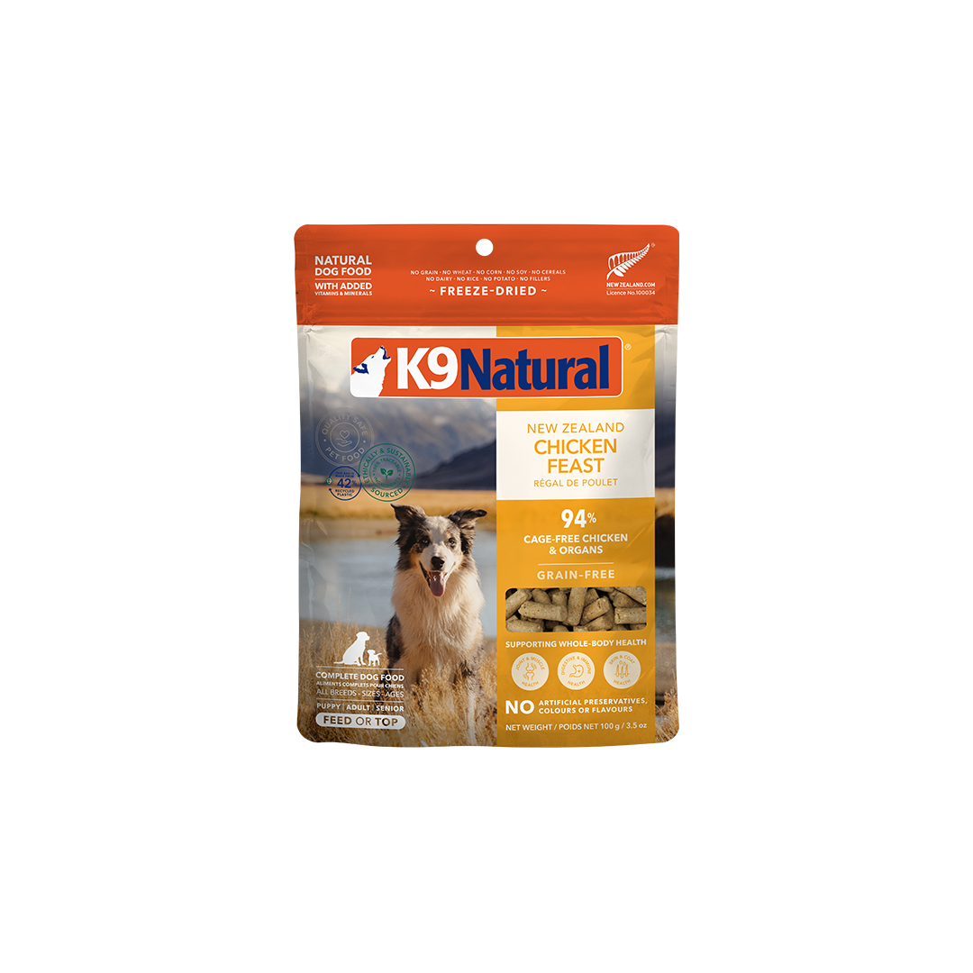 Chicken Feast Freeze-Dried Dog Food