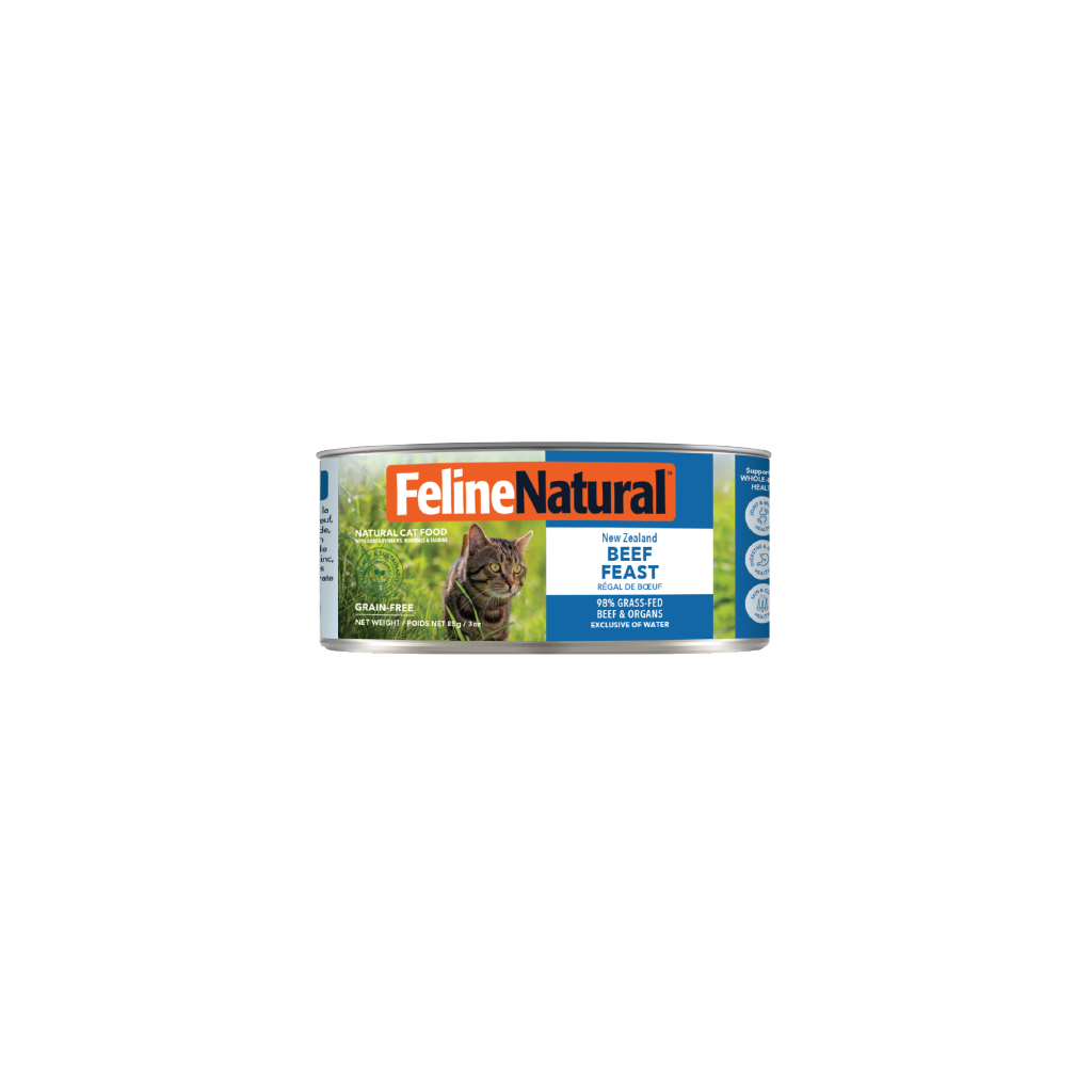 Beef Feast Canned Cat Food 3oz - 24 Pack