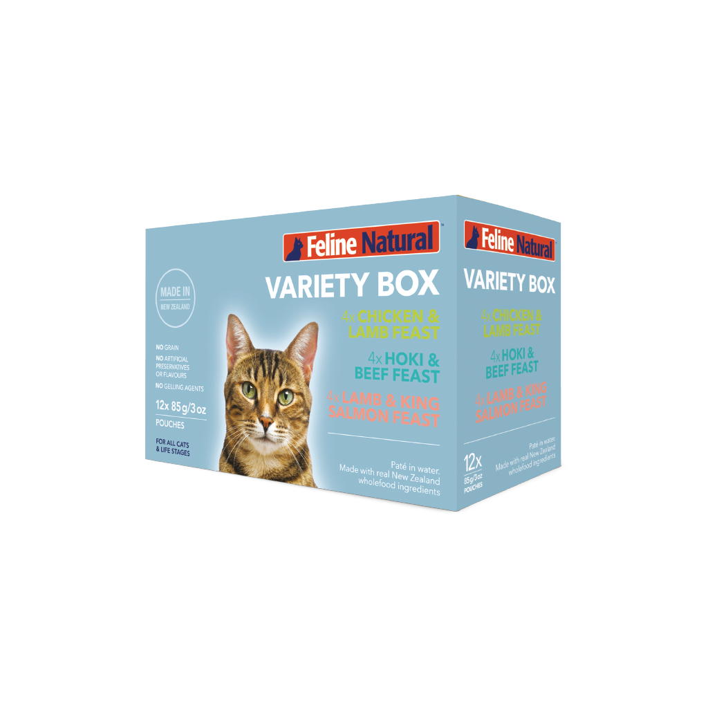 Variety Box Pouches, Cat Food