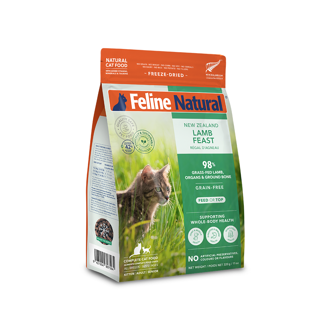 Lamb Feast Freeze-Dried Cat Food