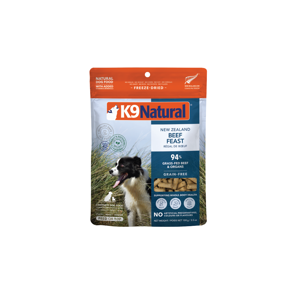 Beef Feast Freeze-Dried Dog Food