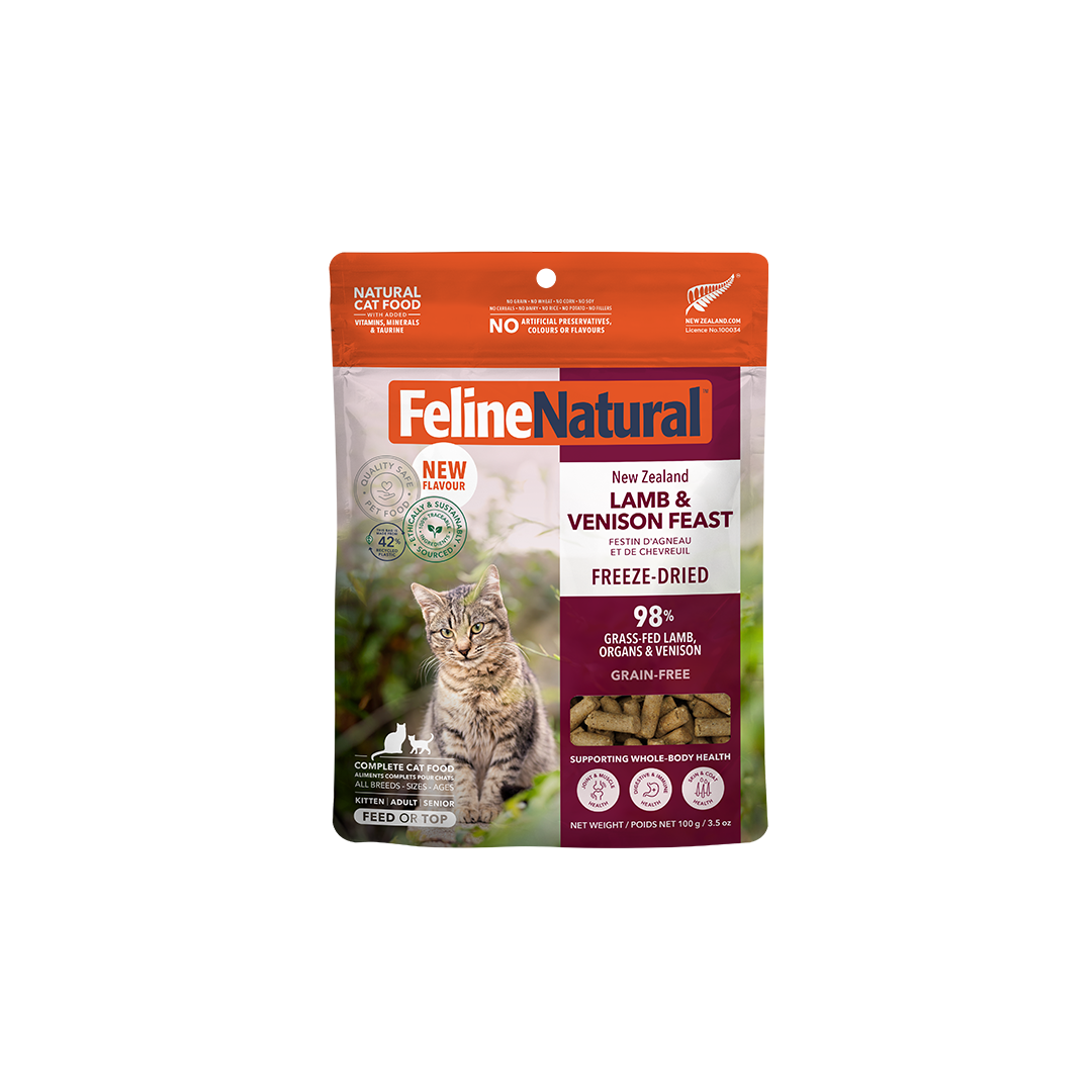 Lamb & Venison Feast Freeze-Dried Cat Food