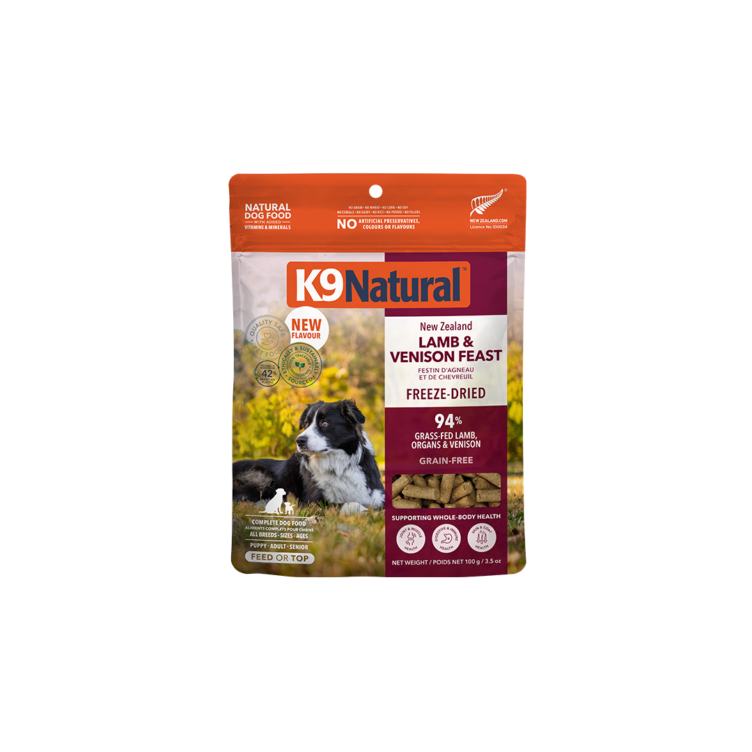 Lamb & Venison Feast Freeze-Dried Dog Food