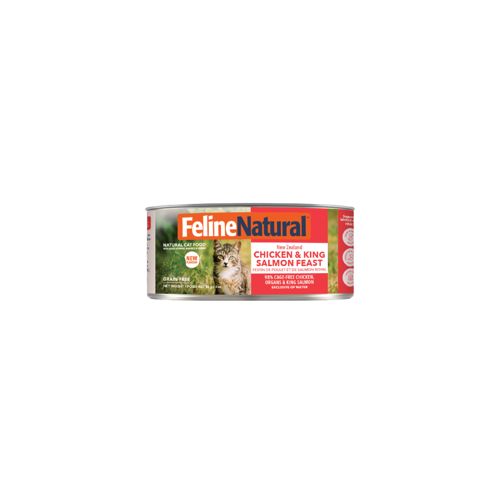 Chicken & King Salmon Feast Canned Cat Food