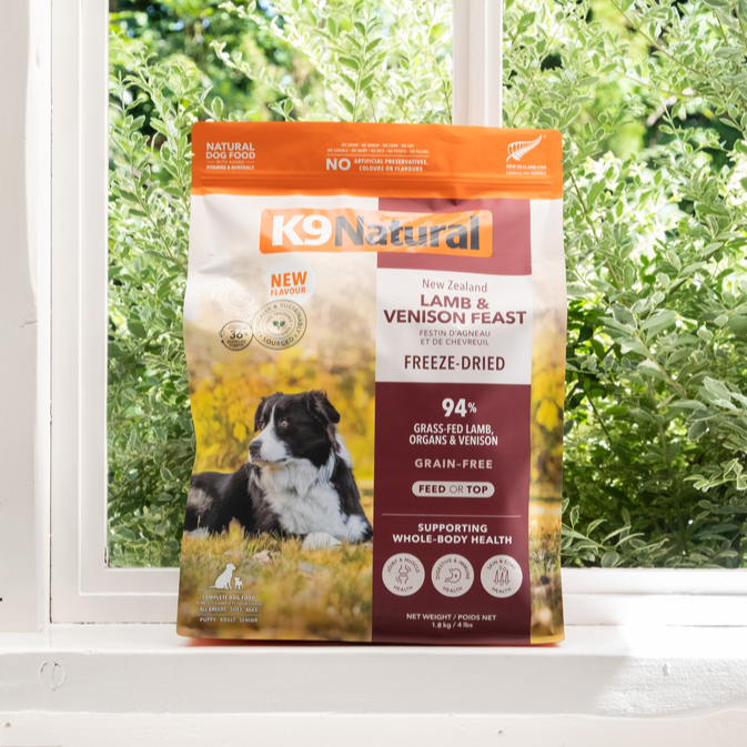 Introducing Lamb & Venison Freeze-Dried Feast