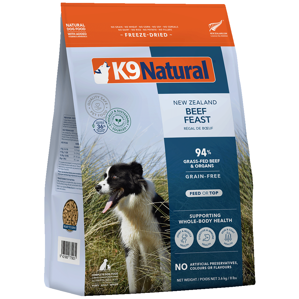Beef Feast Freeze-Dried Dog Food Beef Feast Freeze-Dried Dog Food