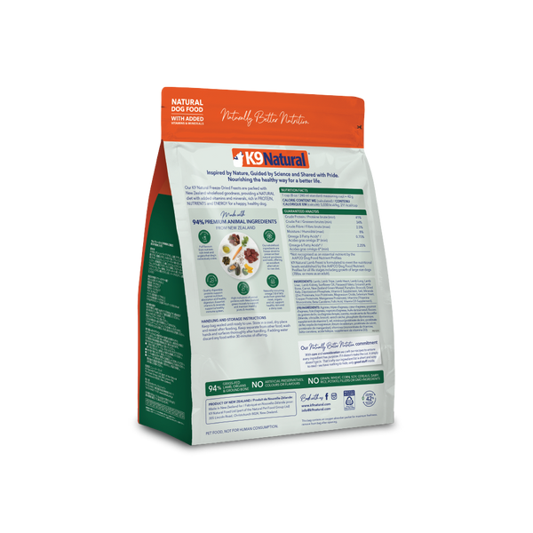 Lamb Feast Freeze-Dried Dog Food