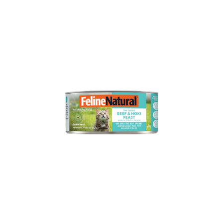 Beef & Hoki Feast Canned Cat Food