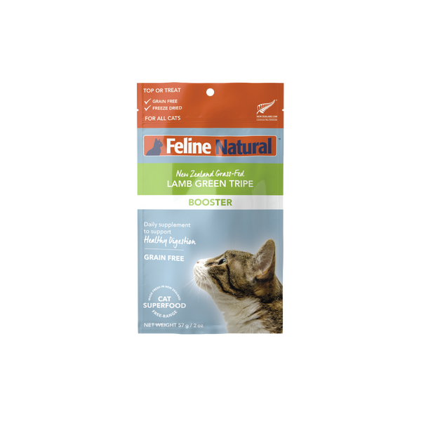 Lamb Green Tripe Booster, Freeze-Dried Cat Food