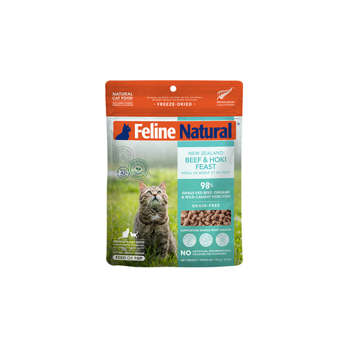 Feline Natural Beef & Hoki Feast Freeze-Dried Cat Food