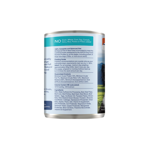 Beef & Hoki Feast Canned Dog Food
