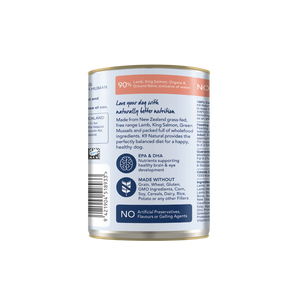 Lamb & King Salmon Feast Canned Dog Food