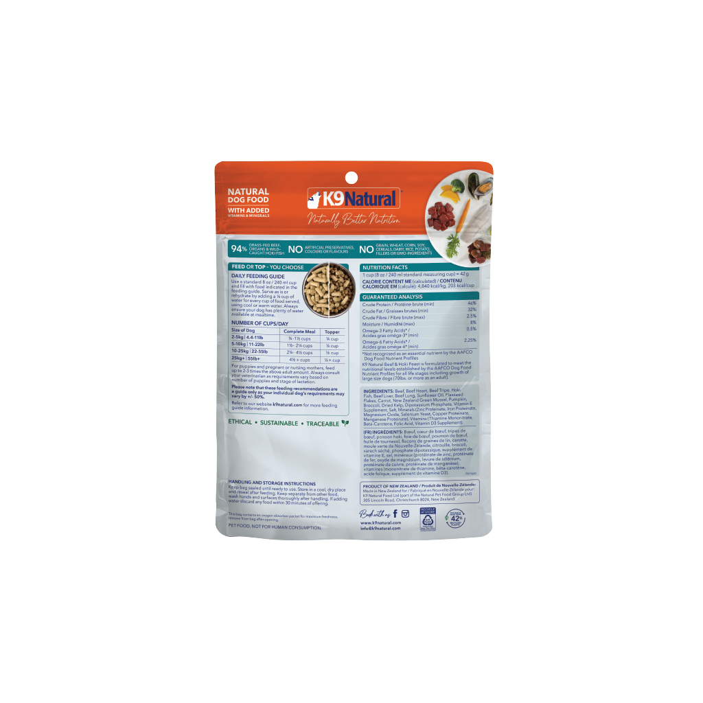 Beef & Hoki Feast Freeze-Dried Dog Food Beef & Hoki Feast Freeze-Dried Dog Food