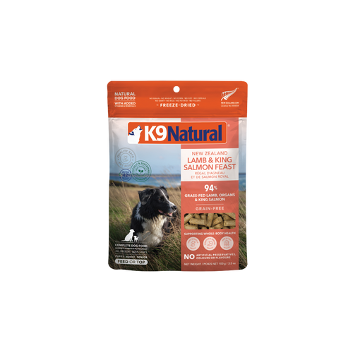 Protein Boost Lamb & King Salmon Feast Freeze-Dried Dog Food