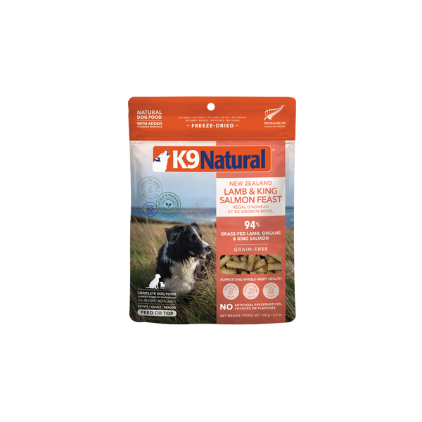 Lamb & King Salmon Feast Freeze-Dried Dog Food Lamb & King Salmon Feast Freeze-Dried Dog Food