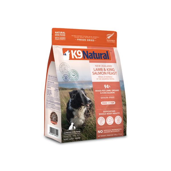 Lamb & King Salmon Feast Freeze-Dried Dog Food