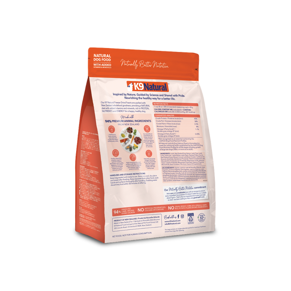 Lamb & King Salmon Feast Freeze-Dried Dog Food