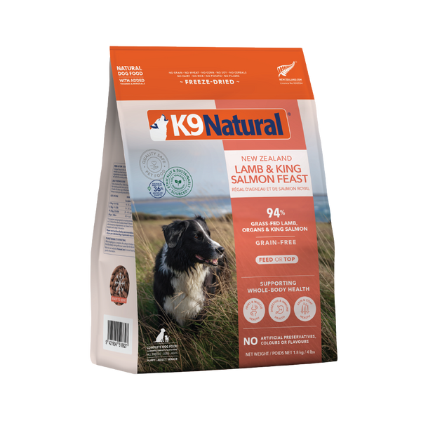 Lamb & King Salmon Feast Freeze-Dried Dog Food