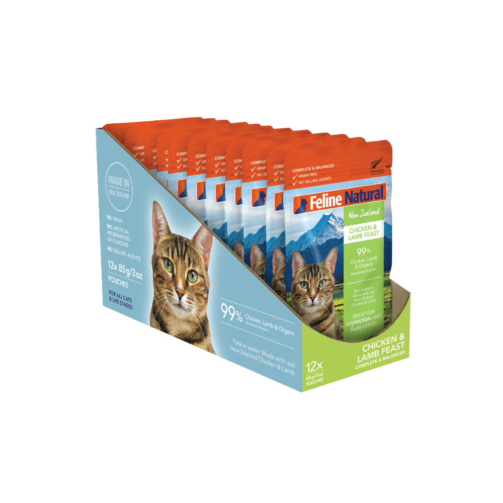 Chicken & Lamb Feast Pouch Cat Food