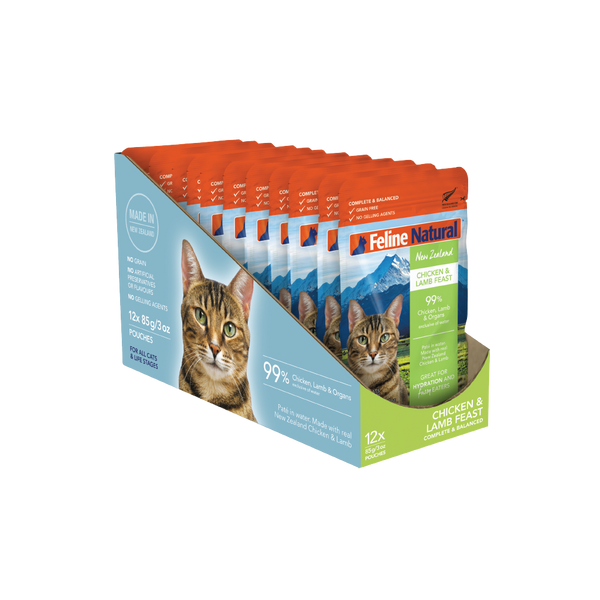 Chicken & Lamb Feast Pouch Cat Food Chicken & Lamb Feast Pouch Cat Food