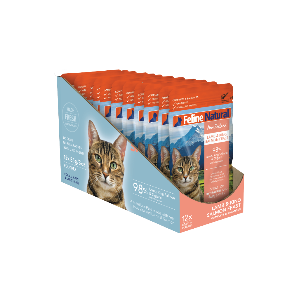 Feline Natural Lamb & King Salmon Feast Wet Cat Food