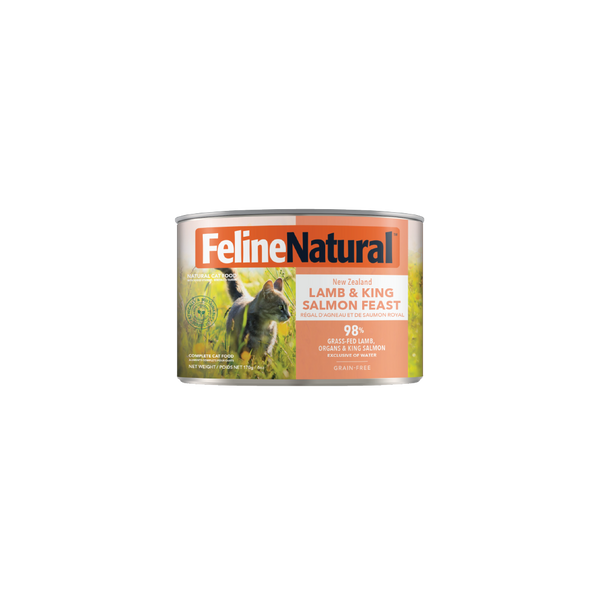 Lamb & King Salmon Feast Canned Cat Food