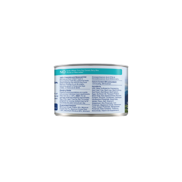 Beef & Hoki Feast Canned Dog Food