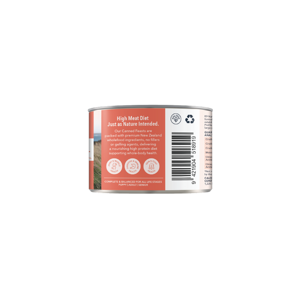 Lamb & King Salmon Feast Canned Dog Food