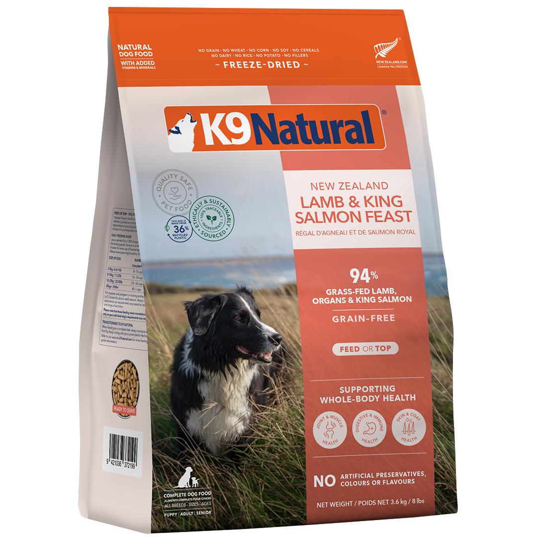 Lamb & King Salmon Feast Freeze-Dried Dog Food Lamb & King Salmon Feast Freeze-Dried Dog Food