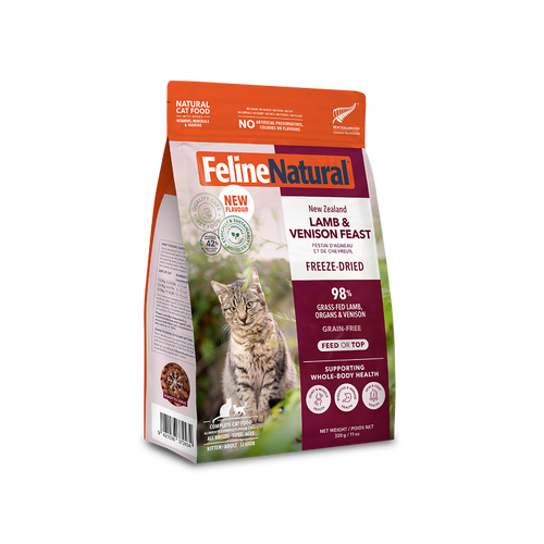 Lamb & Venison Feast Freeze-Dried Cat Food