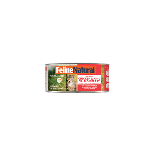 Chicken & King Salmon Feast Canned Cat Food