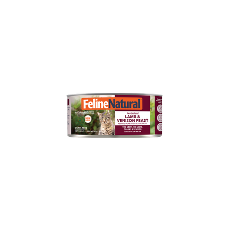 キャットフード Feline Natural Lamb & Venison Feast Lamb & Venison Feast Canned Cat Food