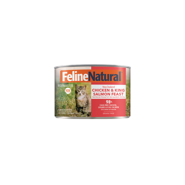 Chicken & King Salmon Feast Canned Cat Food