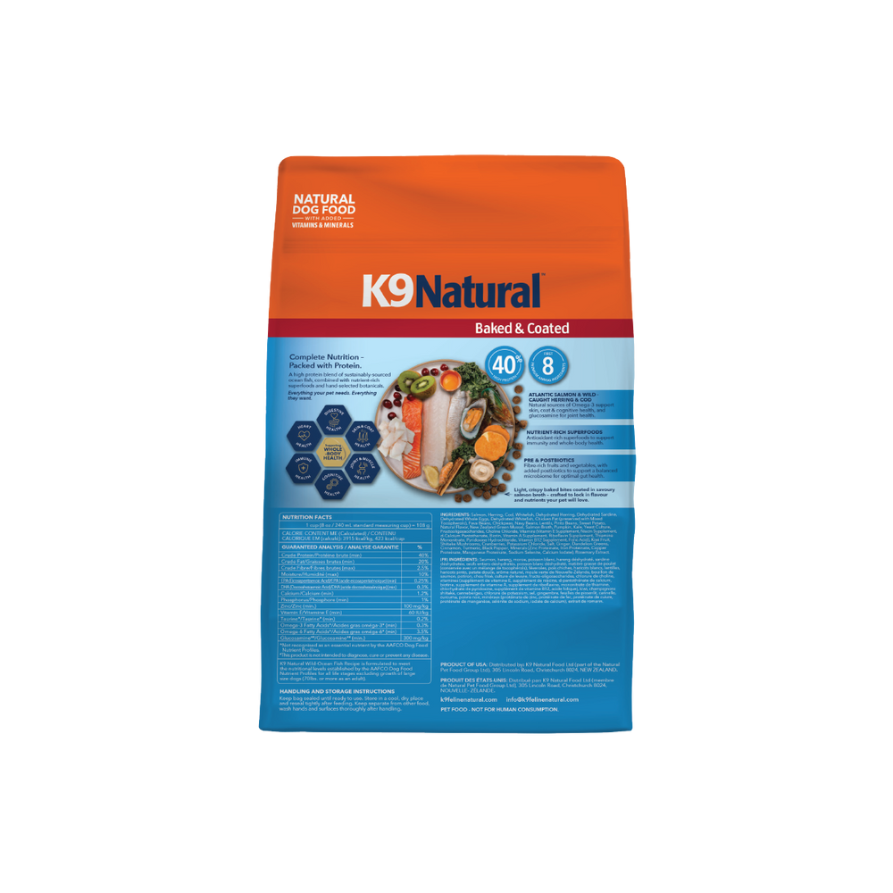 Baked & Coated Wild-Ocean Fish Recipe