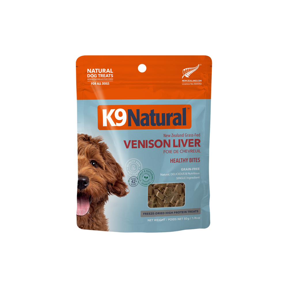 Venison Liver Healthy Bites Dog Treats