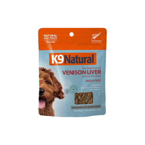 Venison Liver Healthy Bites Dog Treats