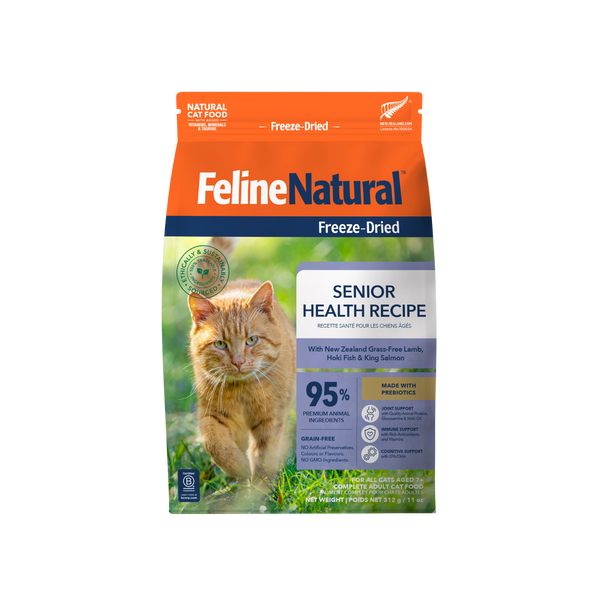 Senior Health Focused Nutrition Cat Food with Lamb, Hoki Fish & King Salmon