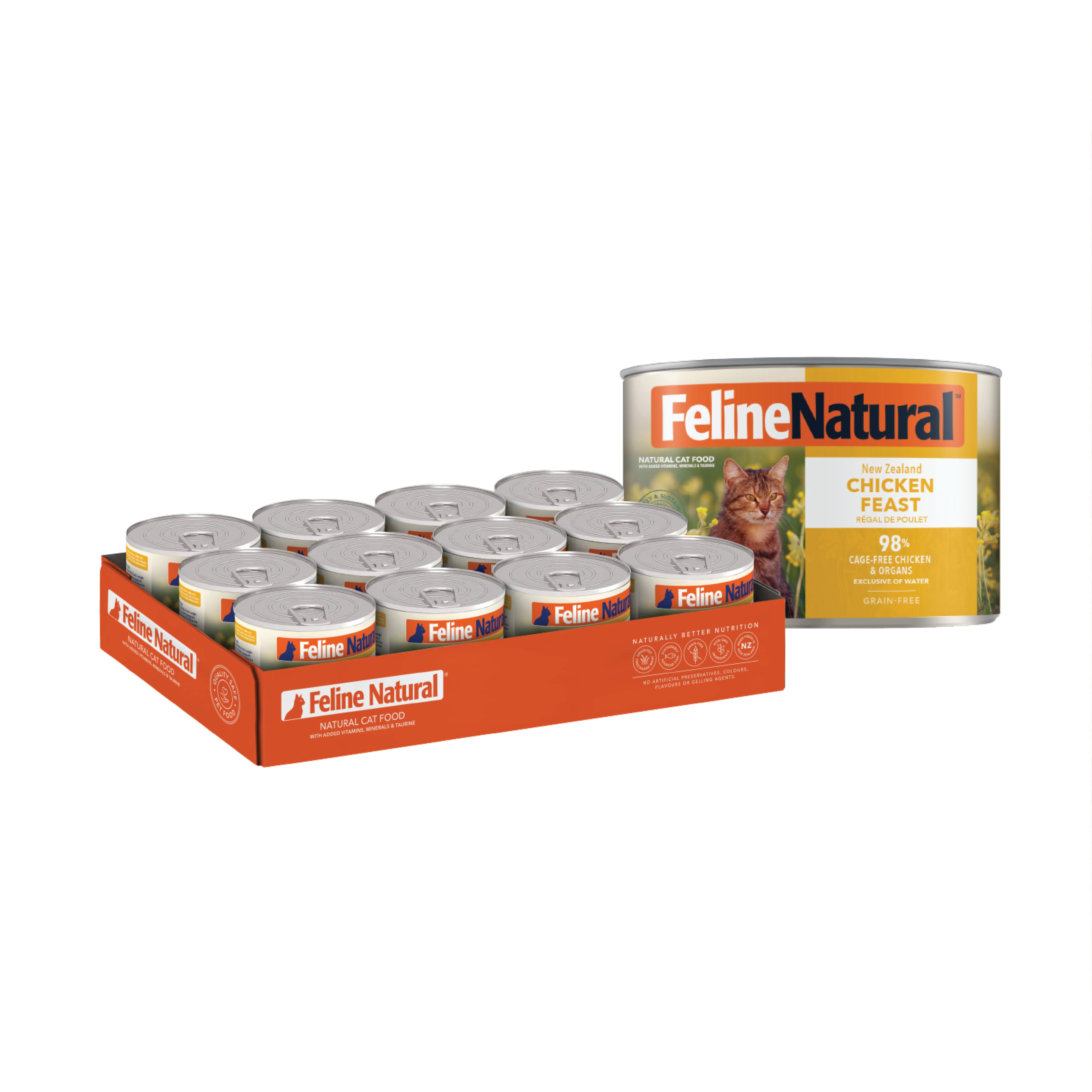 Chicken Feast Canned Cat Food