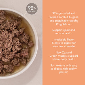 Lamb & King Salmon Feast Canned Cat Food